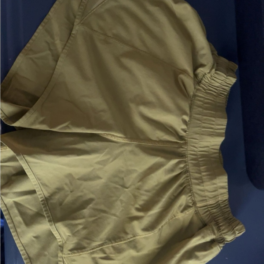 Olive Green Lululemon Shorts